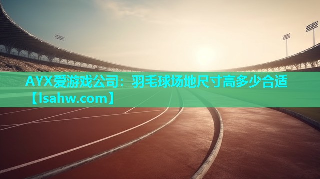 羽毛球场地尺寸高多少合适